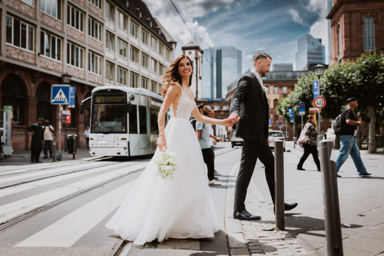 Standesamtliche Hochzeit im Römer in Frankfurt